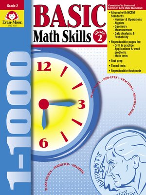 cover image of Basic Math Skills, Grade 2